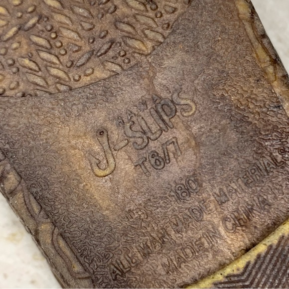 J-Slips Classic Hawaiian Baby Toddler Sandals with Back Strap - Picture 8 of 9